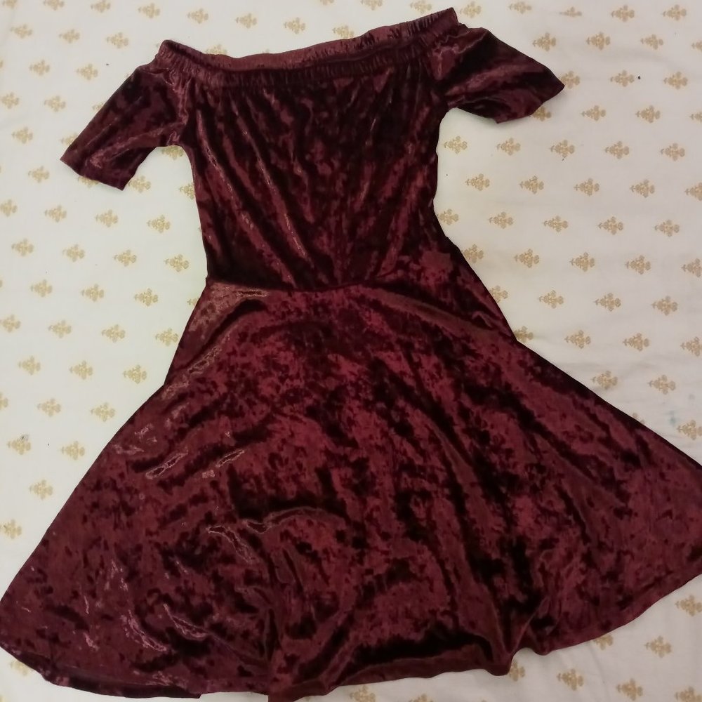 Off the shoulder dress